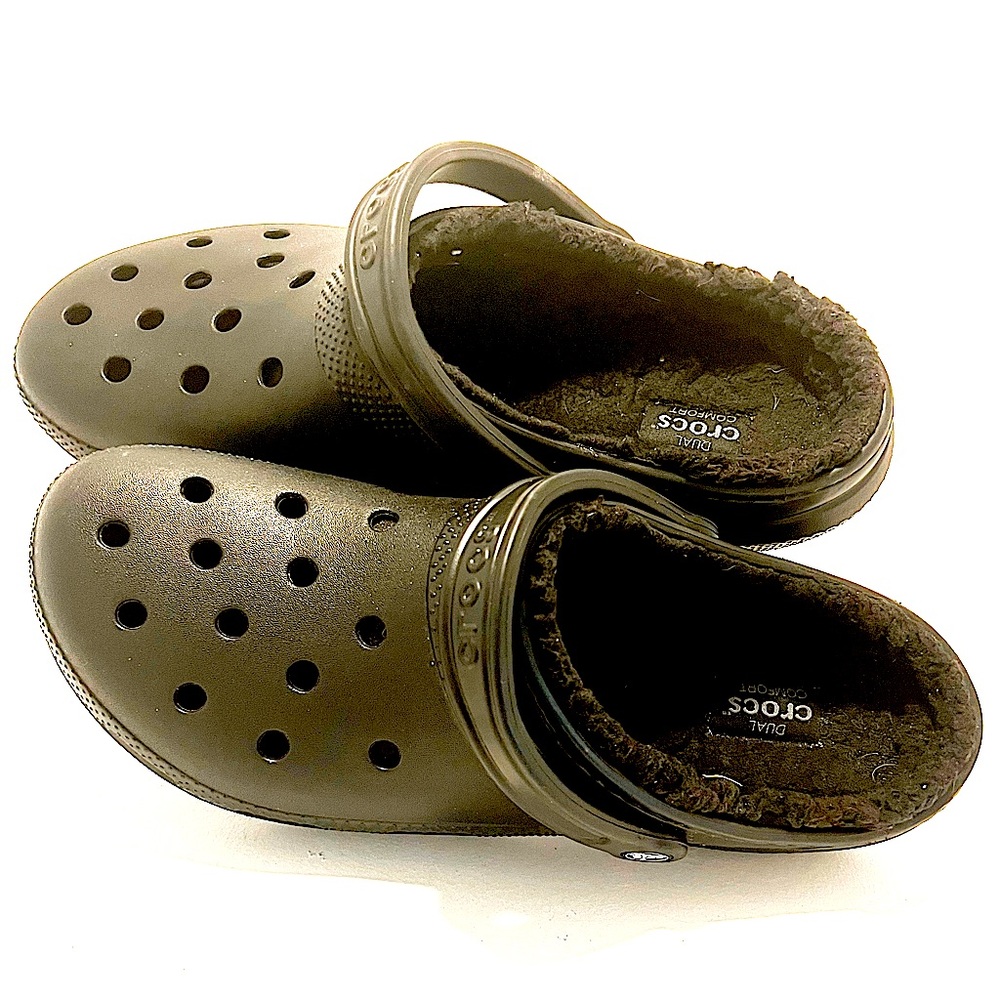CROCS - Men’s Size 12 - Black Fully Lined - Classic Clog -
